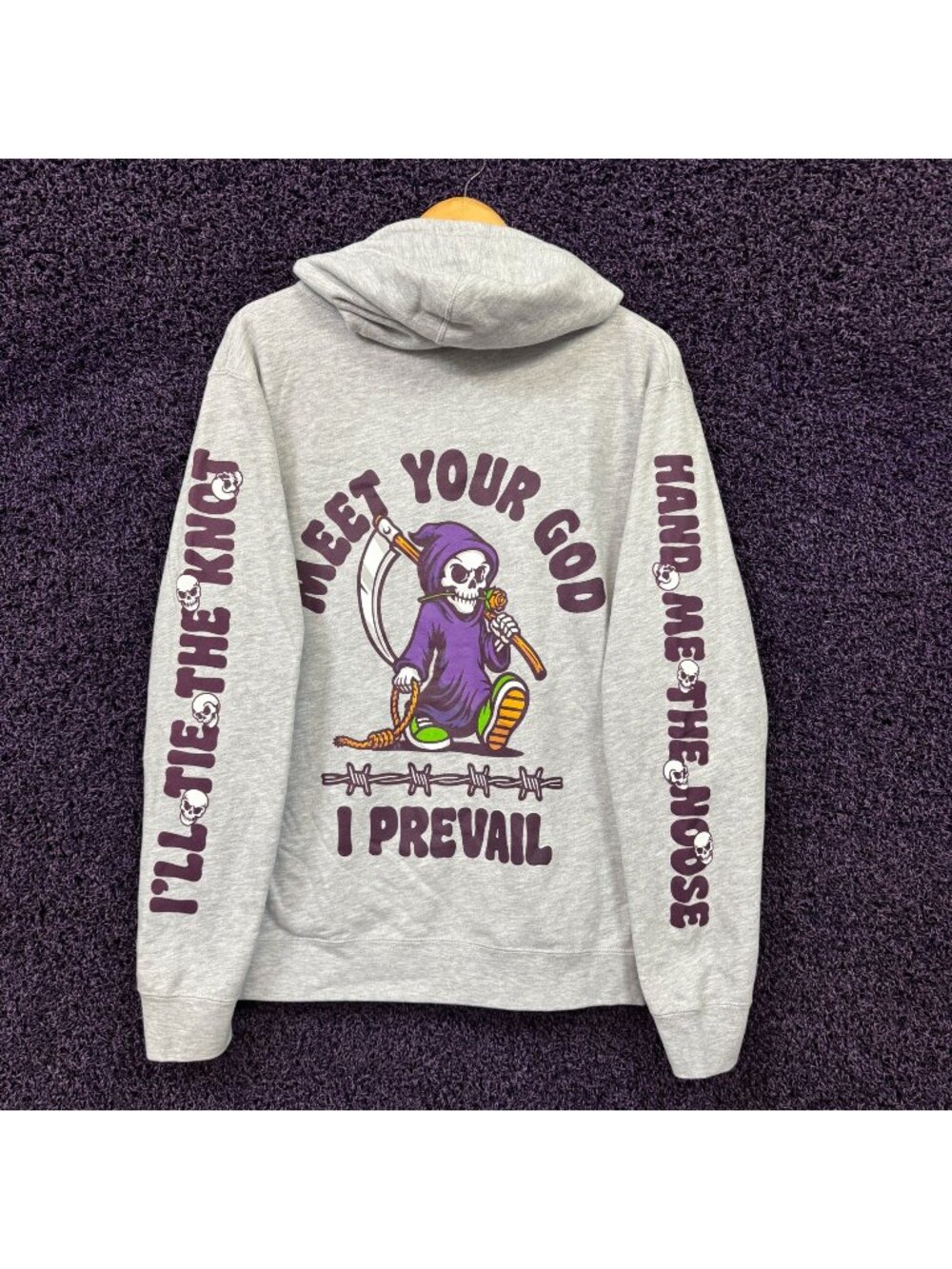 I Prevail Meet Your Reaper Metalcore Band Pullover Hoodie M